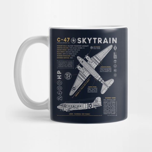 C-47 Skytrain by 909 Apparel